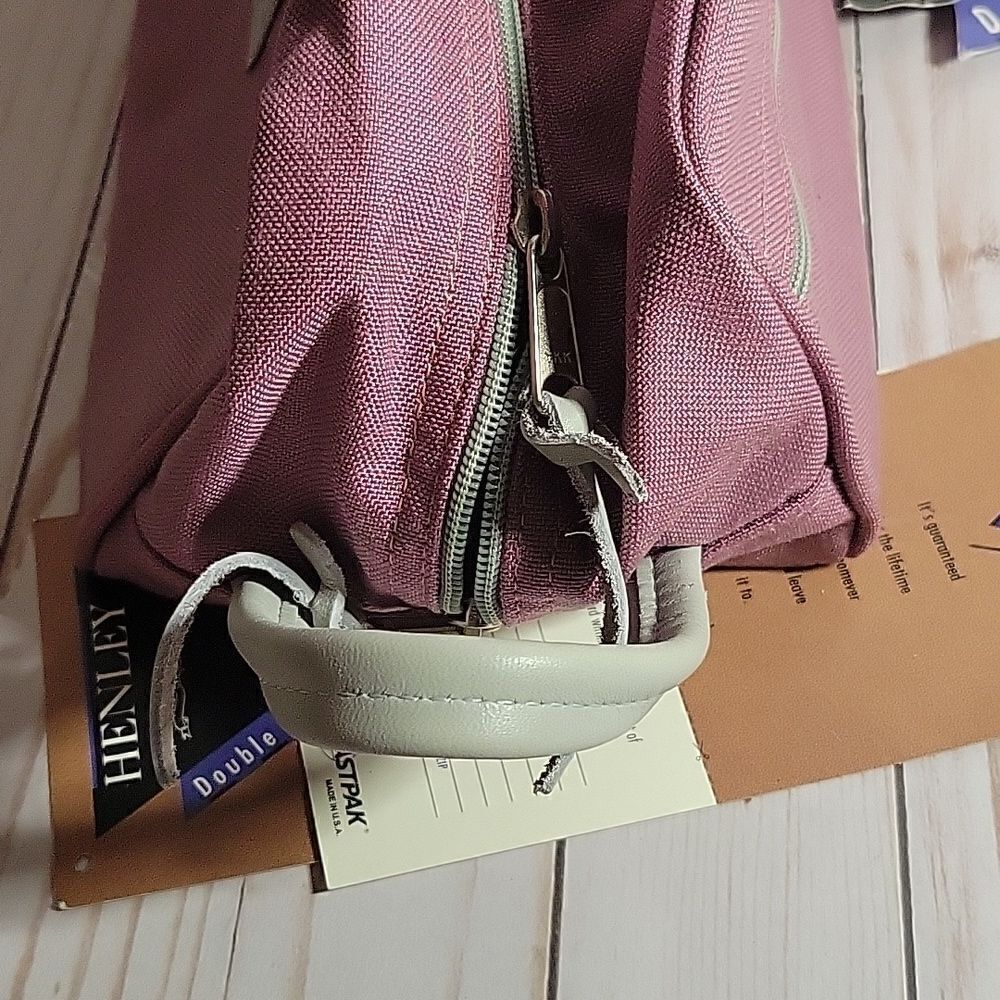 Eastpak Vintage Made USA Henley Case Pouch Never Used With Tags Rose - Picture 3 of 12